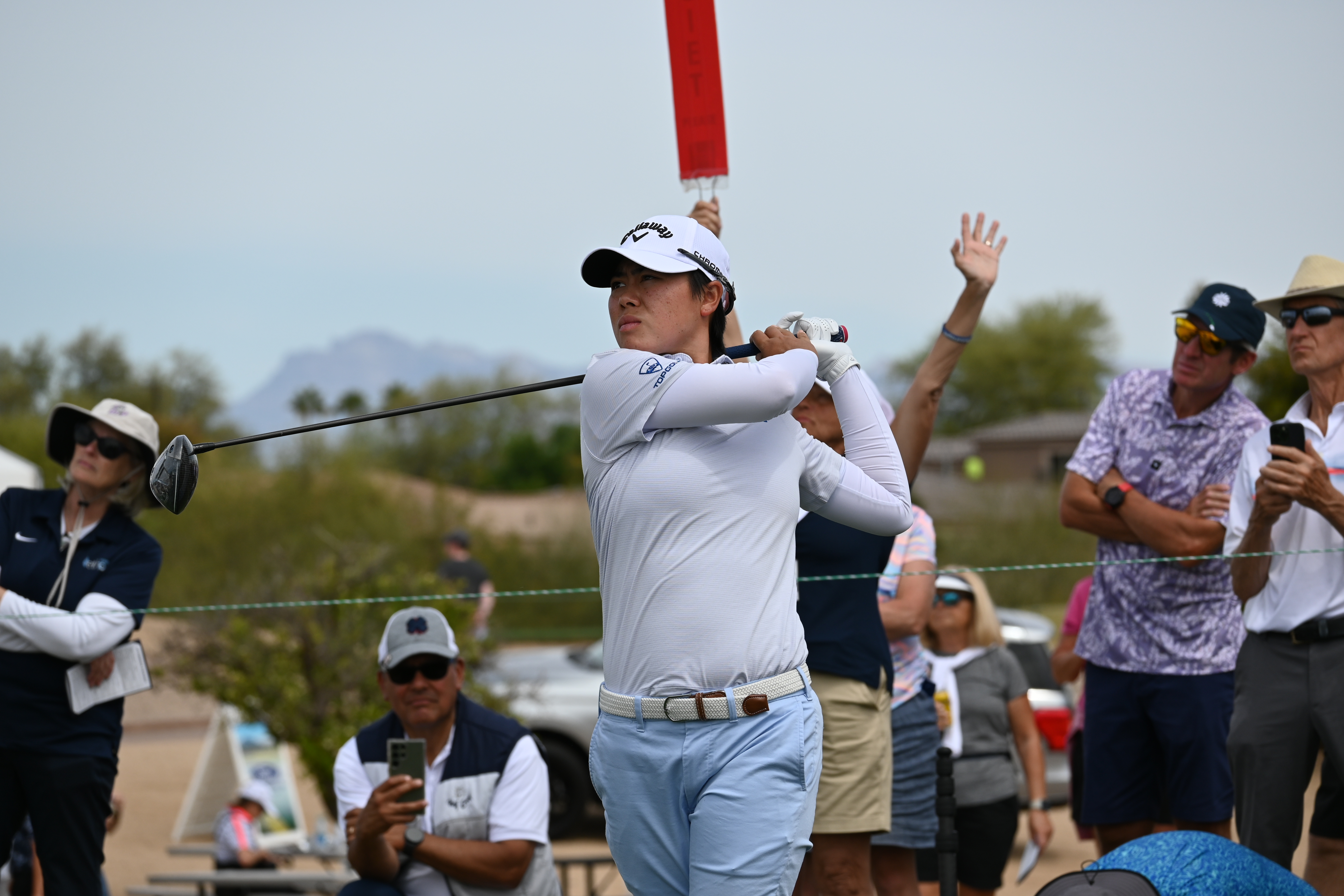 Yuka Saso Survives First Round at Lancaster