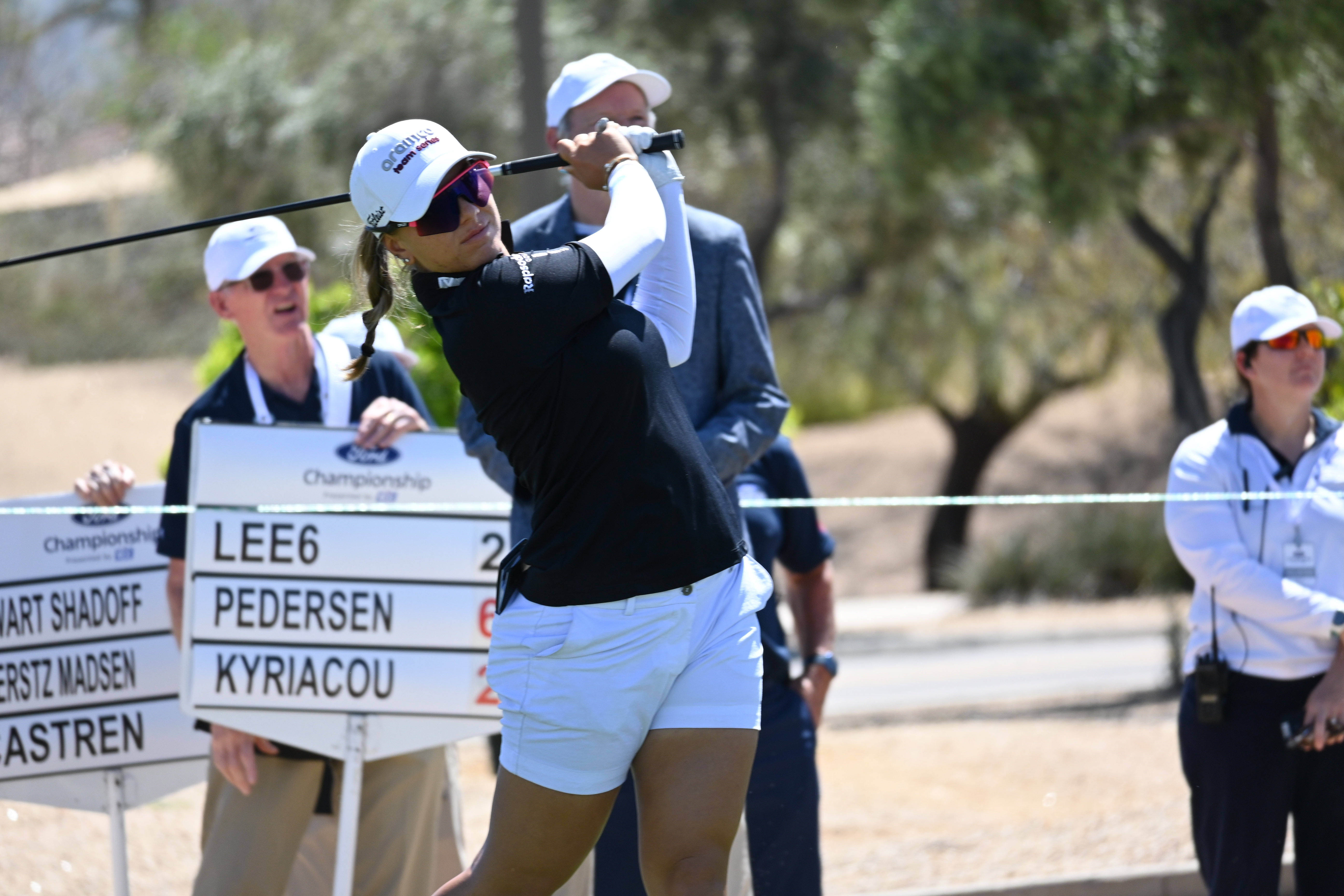 Stephanie Kyriacou Gets Back in the Mix in Round Three